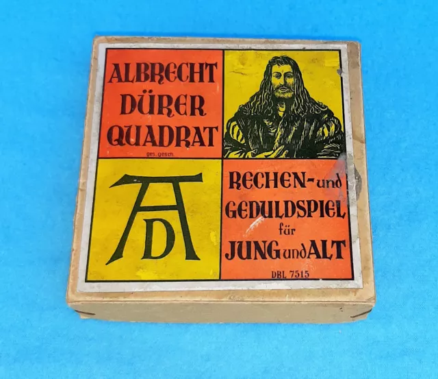 Albrecht Dürer Quadrat - DBL 7515 - Geduldspiel / Gesellschaftsspiel - alt