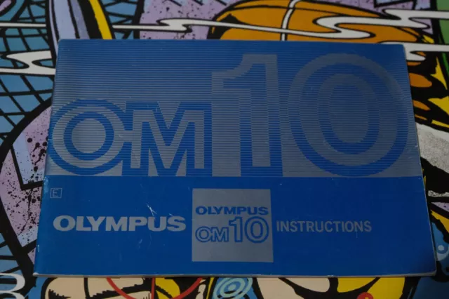 Original Olympus OM-10 Users instruction Manual