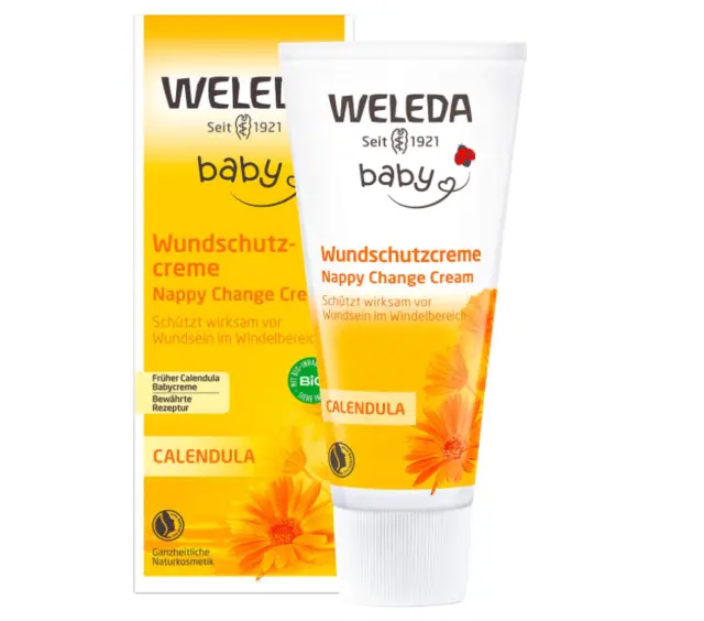 NEU-WELEDA Bio Baby Calendula Wundschutzcreme 75ml - Naturkosmetik  /für den