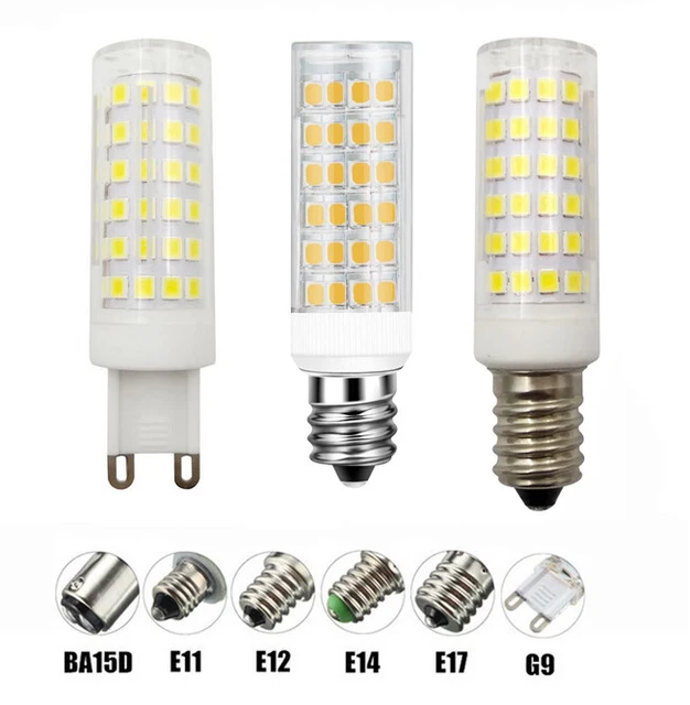 5-10x Dimmable G4 GY6.35 G8 G9 E11 E12 E14 E17 BA15d LED Bulbs White Warm Light