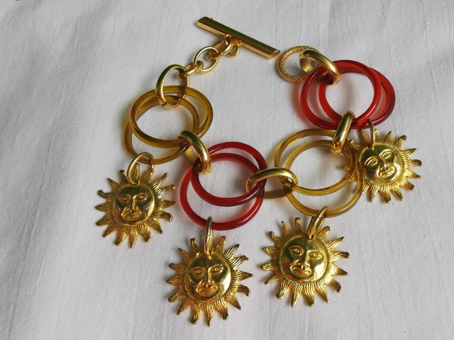 Parure Vintage Jacky De G - Collier Et Boucles D'Oreilles Années 90 - État Superbe