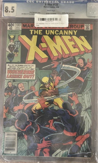 Uncanny X-Men 133 Cgc  8.5 Byrne/Claremont Certified Vf+