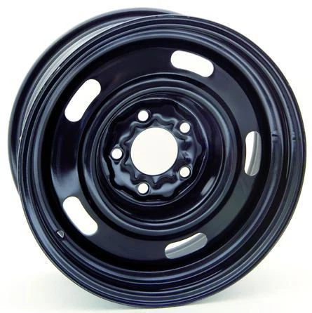 15 INCH BLACK Steel Wheel Rim for Ford Mustang, RTX X40709 15x6 5x114.3 ...