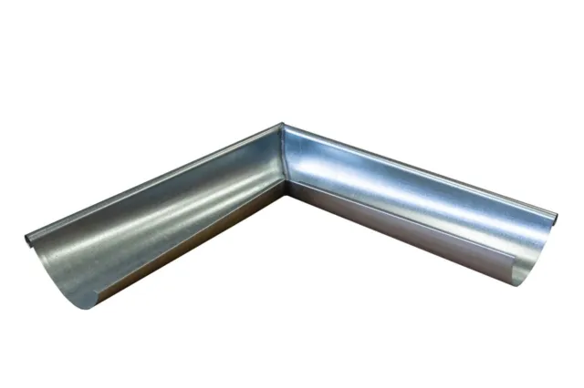 Esquina exterior de acero galvanizado - Dev. 25 cm – Gris - LPP
