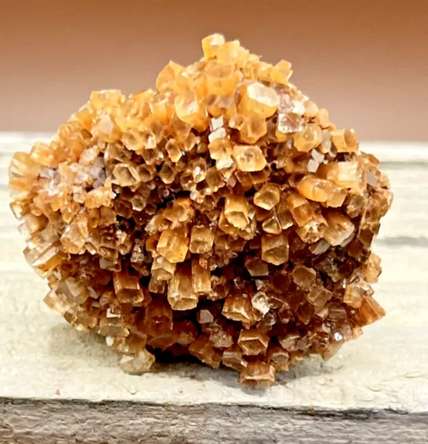 Aragonite Sputnik Crystal Cluster Mineral Specimen from Morocco  80  grams