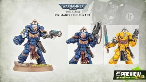 Warhammer 40K - Primaris Lieutenant Agastus