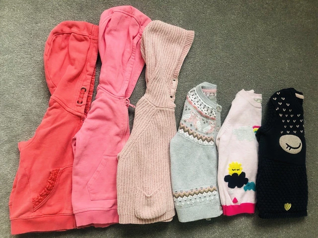 ❤️Pacchetto maglione con cappuccio grande bella bambina 3-4 anni❤️