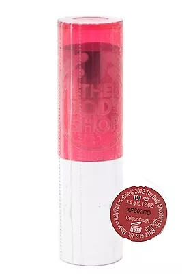 Lápiz labial The Body Shop Color Crush, 101 sirena roja, 0,12 oz