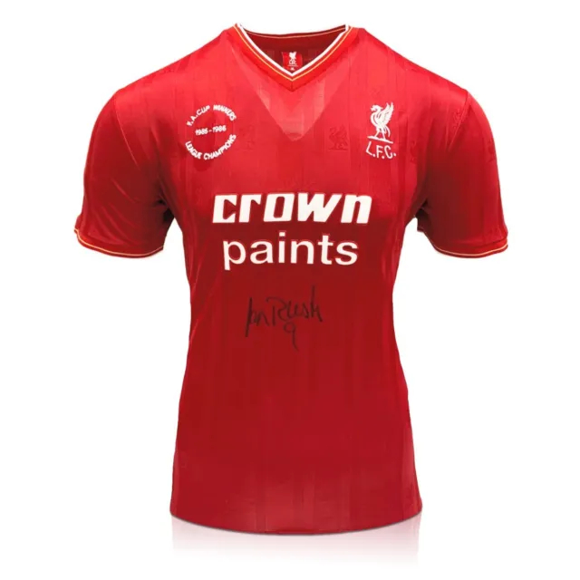 Ian Rush Signed Liverpool 1985-86  Football Shirt
