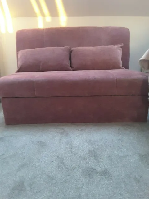 Dreams Kelso Mulberry Pink Sofa Bed
