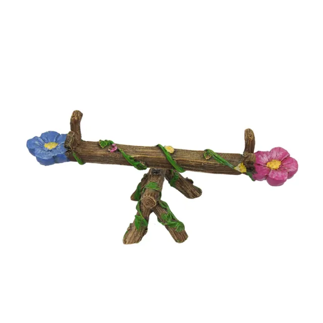 Fairy Garden Dollhouse See-Saw Teeter Totter Mini Accessory - Buy More & SAVE