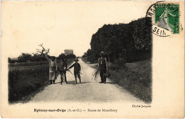 CPA Epinay-sur-Orge Route de Montlhéry (1276949)