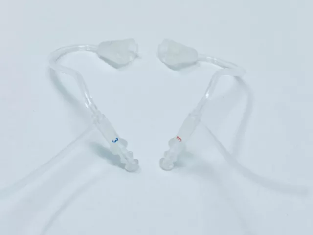 Signia Life Tubes - Dünne Rohre für Signia Contrast & Siemens Teneo Aids (2er-Pack)