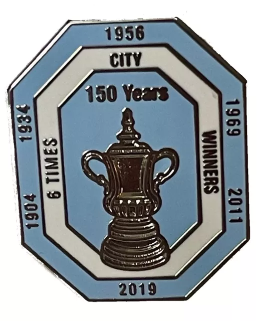 City Badges Fa Coupe 150 Ans Broche Fans Cadeaux (Gratuit Caoutchouc Prise ) De