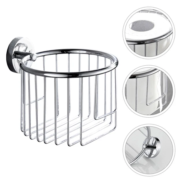 Boîte de tissu de toilette 1pc Numéro de touffe de perforation Papier Conteneur