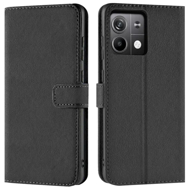 Schutz Hülle für Xiaomi Redmi Note 13 5G Handy Klapp Tasche Book Cover Flip Case