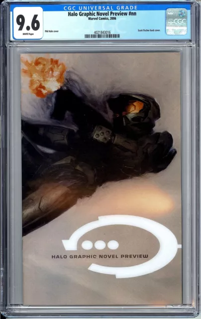 Halo Graphic Novel Preview #nn CGC 9.6 4021843016 1st Master Chief TV Show! KEY!