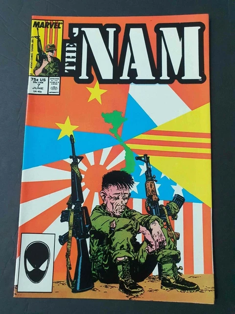 Nam #7  Marvel Comics 1987 Nm-