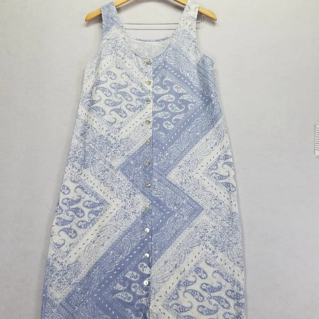 Artisan Ny Linen Dress FOR SALE! - PicClick
