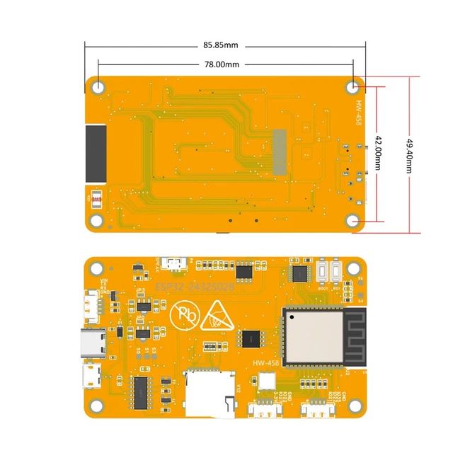 ESP32-2432S028R 2.8INCH ESP32 Display Module With Wire Resistive ...