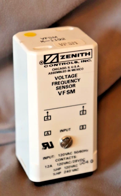 Zenith Relè K-1049 Bobina 120V 60Hz - Nuovo Con Spedizione Gratis