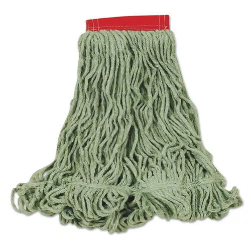 Rubbermaid Commercial D253GRE Super Stitch Blend Mop Head - L, GN (6/CT) New