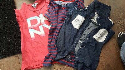 Bundle Of Girls Shirts/blouses/TOP/long Sleeve/short Sleeve/M@S/DKNY/outfit/
