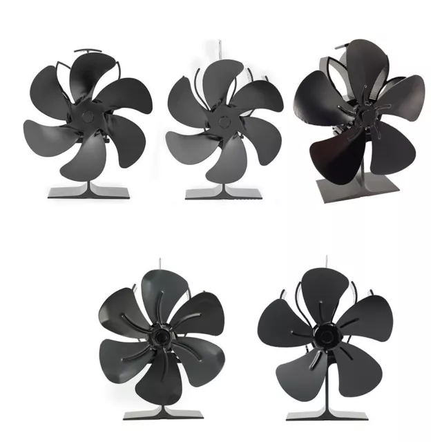 Household Tools For Wood Burner Fireplace Fans Heat Powered Stove Top Fan