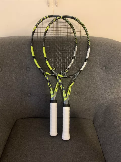 2x Babolat Pure Aero 98 - (grip size 3)