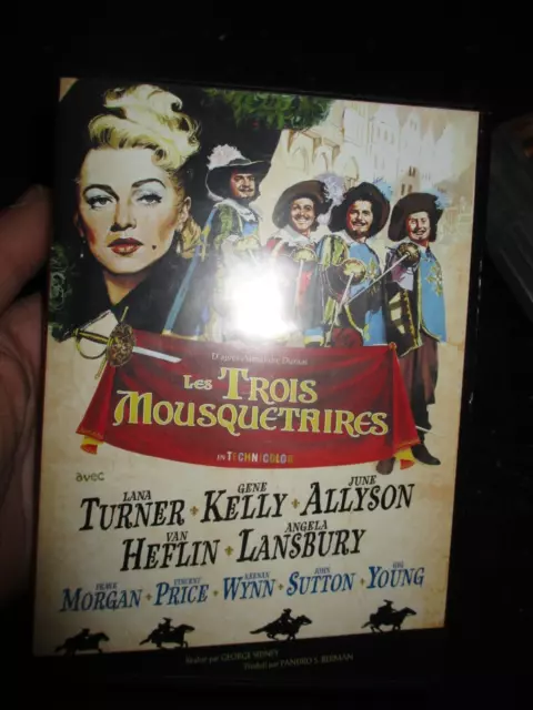 dvd les trois mousquetaires gene kelly lana turner