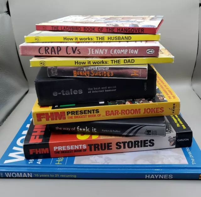 Joblot Of Adult Humor books