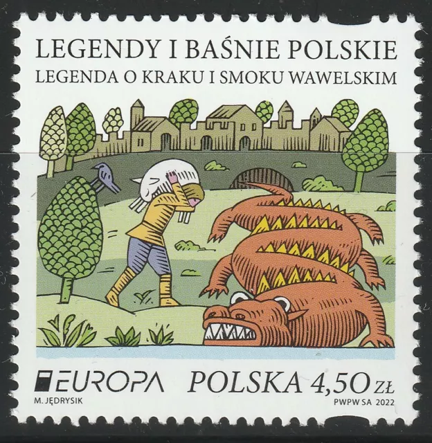 POLOGNE / POLAND 2022- Europa CEPT Neuf** /  MNH