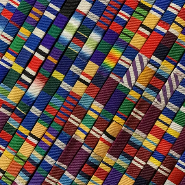 10& FULL SIZE Ribbons By Mod Suppliers, Ww2, Jubilee, British Ribbons