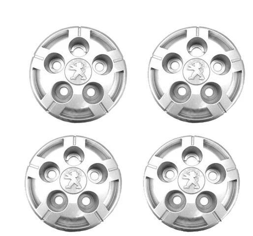 Kit 4 Enjoliveurs Peugeot Boxer Diamètre 15" - Compatible