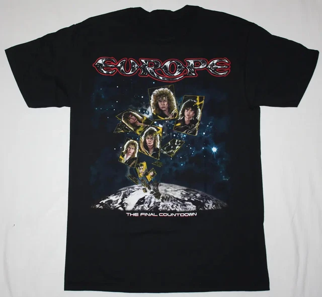 EUROPE BAND TSHIRT Unisex For Men Women Cotton Tee Size S5XL £6.36