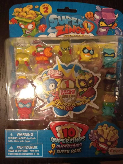 SUPER ZINGS SUPERZINGS Rivals Of Kaboom serie 2 Blister 10 pack gold ...