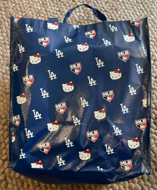 Hello Kitty Tote Bag Los Angeles Dodgers — BobblesGalore