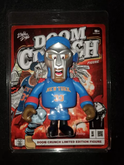 TheCanvasDon MF Doom Crunch Vinyl Figure Limited Edition (BRAND NEW IN HAND)