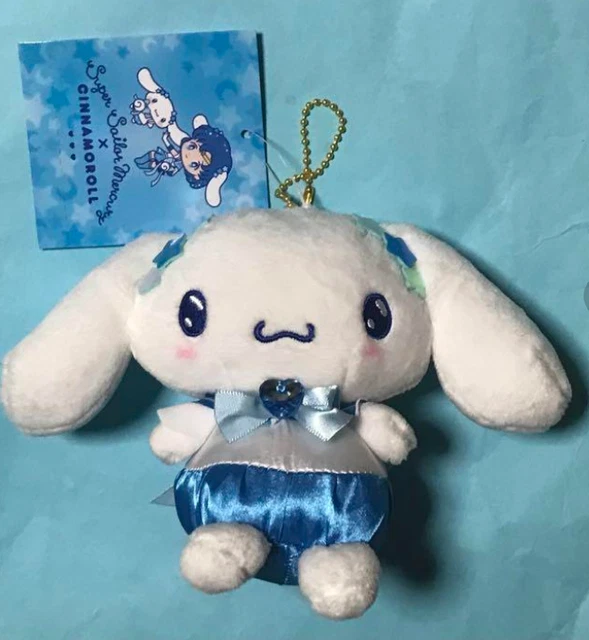 SAILOR MOON ETERNAL x Sanrio Cinnamoroll Mercury Mascot Holder Plush ...