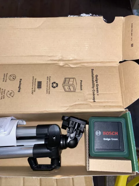 Bosch cross line laser Quigo Plus with tripod