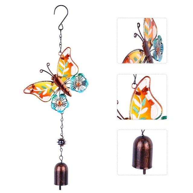 Campanelli A Vento Colibrì Per Esterni – 81,3 Cm Con Tubi In Alluminio, Regalo Commemorativo Con Gancio