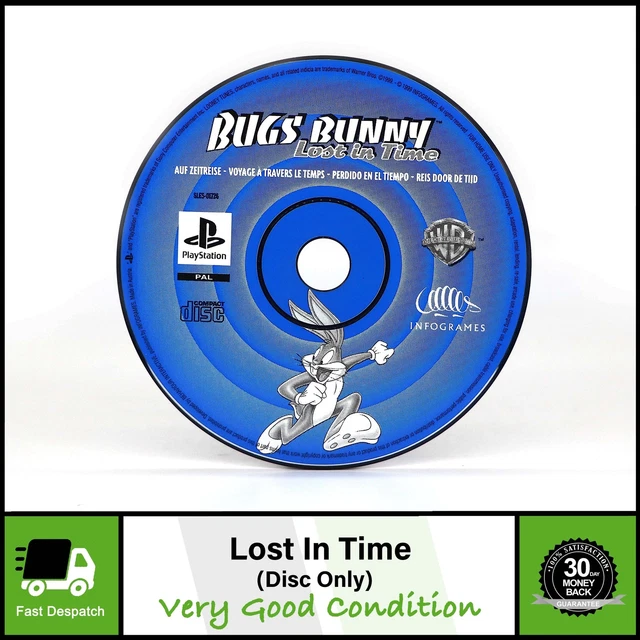 BUGS BUNNY LOST In Time Game Sony Playstation PS1 PSOne game Disc