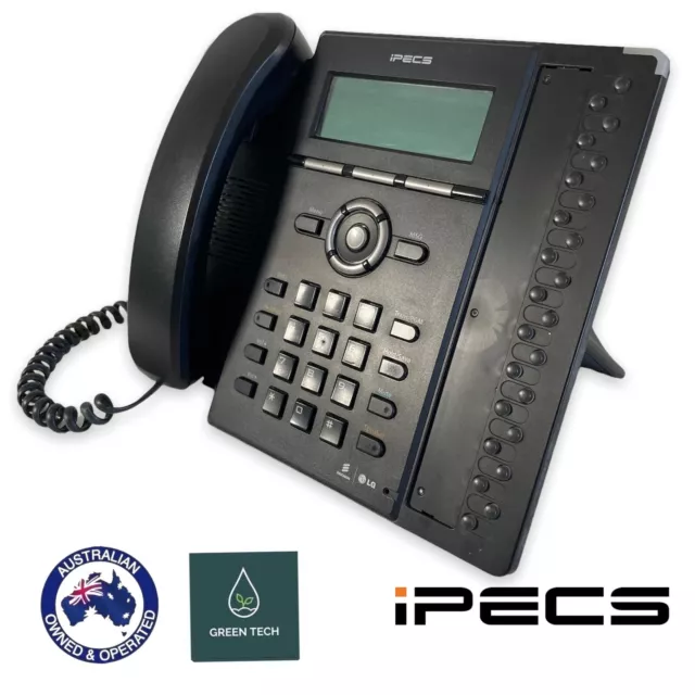 LG ERICSSON iPECS LIP-8024E 24-Button IP Gigabit Phone w/ Back Stand ~ B GRADE