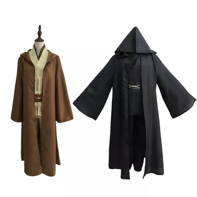 Star Wars Obi König Kenobi Jedi Meister Umhang-HalloweenKostüm Cosplay