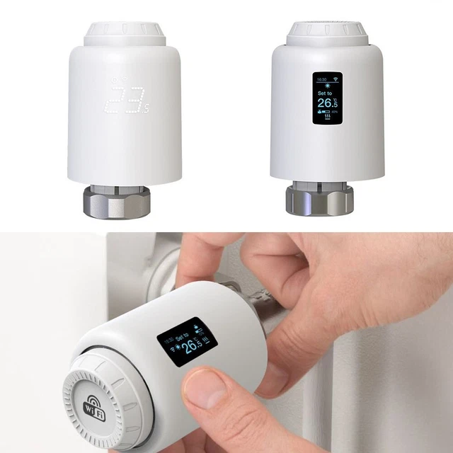 Thermostatique Valves TRV Radiateur Contrôleur de Température pour