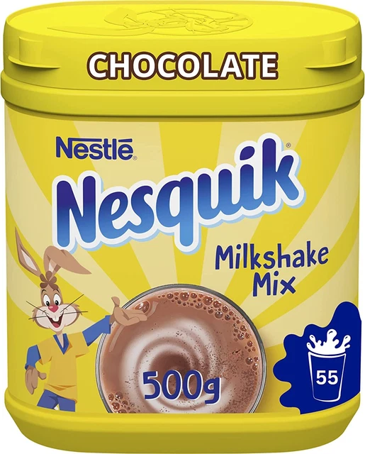 NESTLE NESQUIK CHOCOLATE Powder Drink Vitamins Milkshake Nesquik Tub
