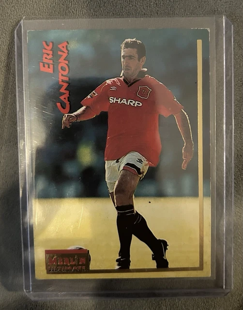Jersey Manchester United Local 1994 1995 Éric Cantona (L) - El jugador
