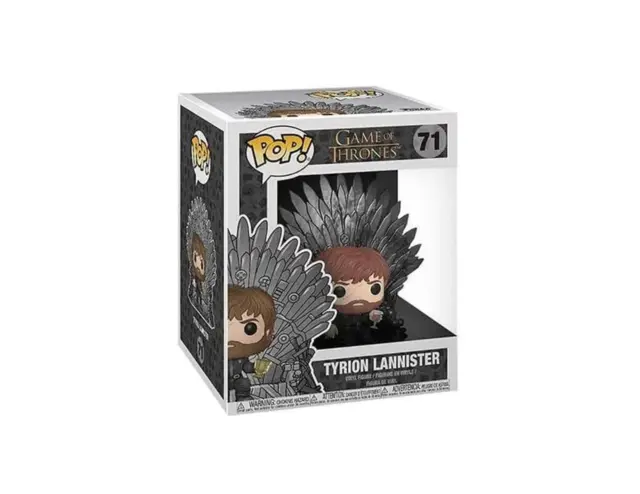 Funko POP! GOT - Tyrion Sitting on Iron Throne #71 with Soft Protector (B18)