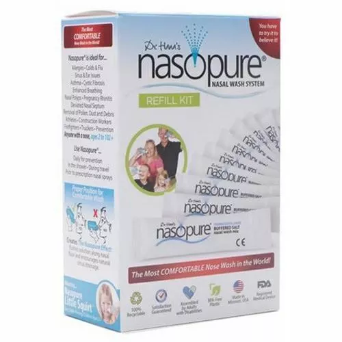 Recharge Kit 40 Paquets Par Nasopure