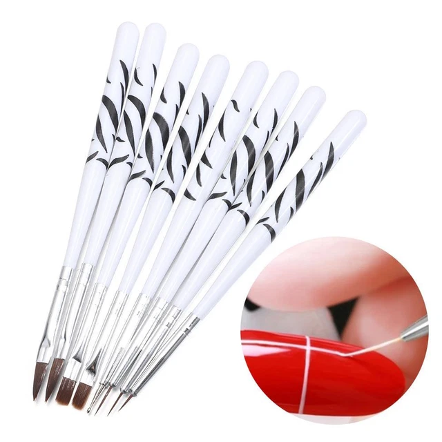 Acryl Detail lierung Zeichnung Schnitzen Punktierung Nagelliner-Malstift